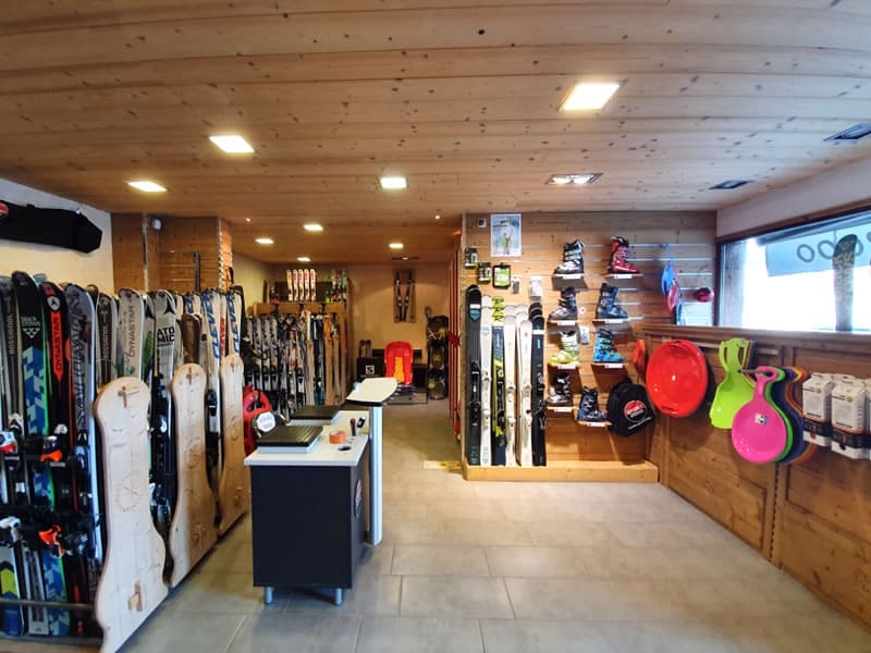 Verleihshop L'Ouillon Sports in Les Gentianes - Le Bourg, Saint Sorlin d Arves