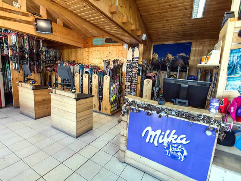 Verleihshop Guillet Sport in Les Rambins, Correncon-en-Vercors