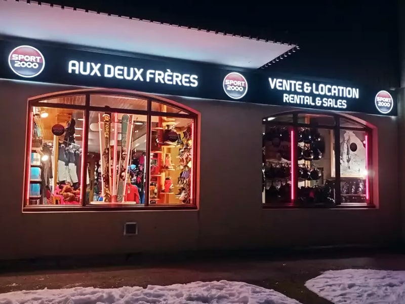 Verleihshop Aux Deux Freres in Les Vernataux - Le Mollard, Albiez Montrond