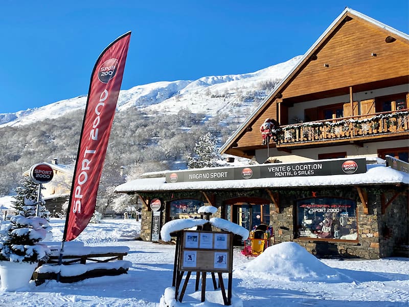 Verleihshop Nagano Sport in Les Verneys, Valloire