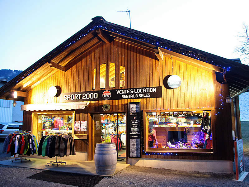 Verleihshop Denarié Sport in Lieu dit - Les Grands Champs, Morillon Village