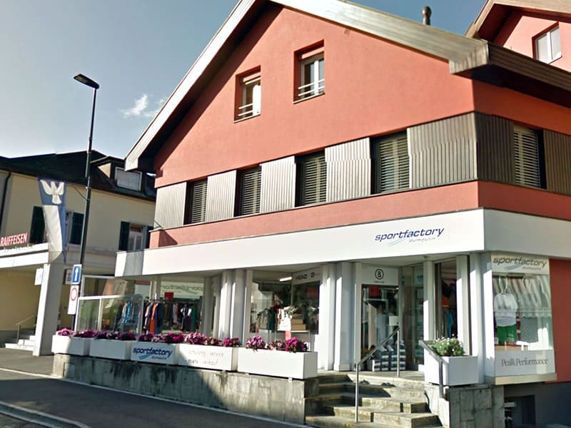 Verleihshop Sportfactory Dumoulin in Maienfelderstrasse 4, Bad Ragaz