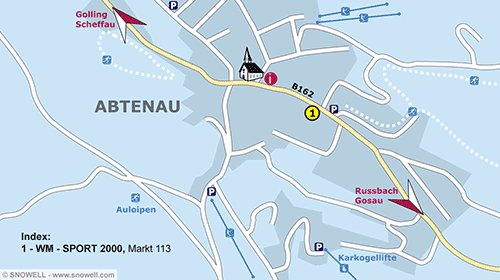 Lageplan Abtenau