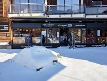 Verleihshop Ekosport-Rent Mountain Pass in Orcieres Merlettes, Montée du roc blanc