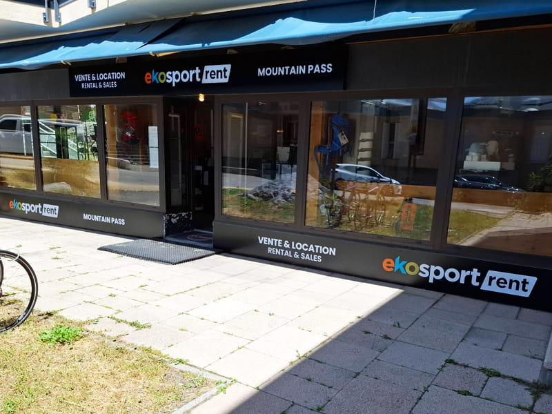 Verleihshop Ekosport-Rent Mountain Pass in Montée du roc blanc, Orcieres Merlettes