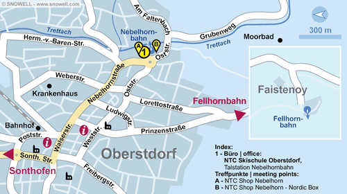 Lageplan Oberstdorf