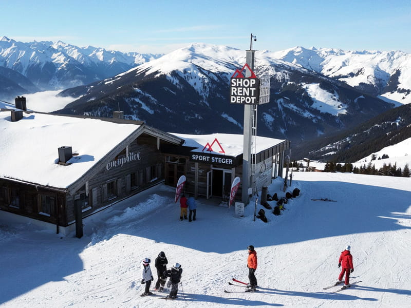 Verleihshop Sport Steger Resterkogel in Pass Thurn 58 (Bergstation Panoramabahn), Mittersill