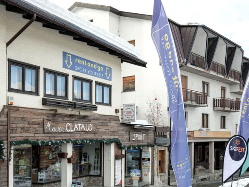 Verleihshop Maison Clataud Sport in Piazza Assietta, 16, Sauze d’Oulx