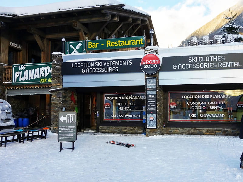 Verleihshop Location des Planards in Piste des Planards - 350 Chemin du Pied du Grepon, Chamonix