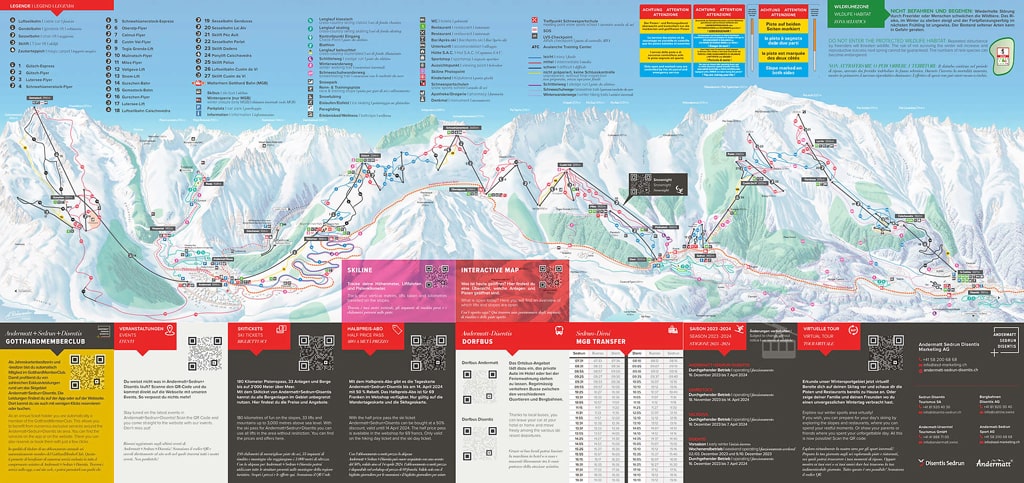 Skimap Andermatt