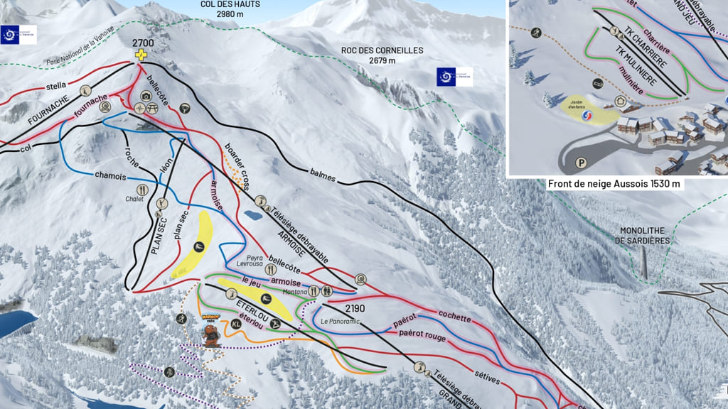 Skimap Aussois