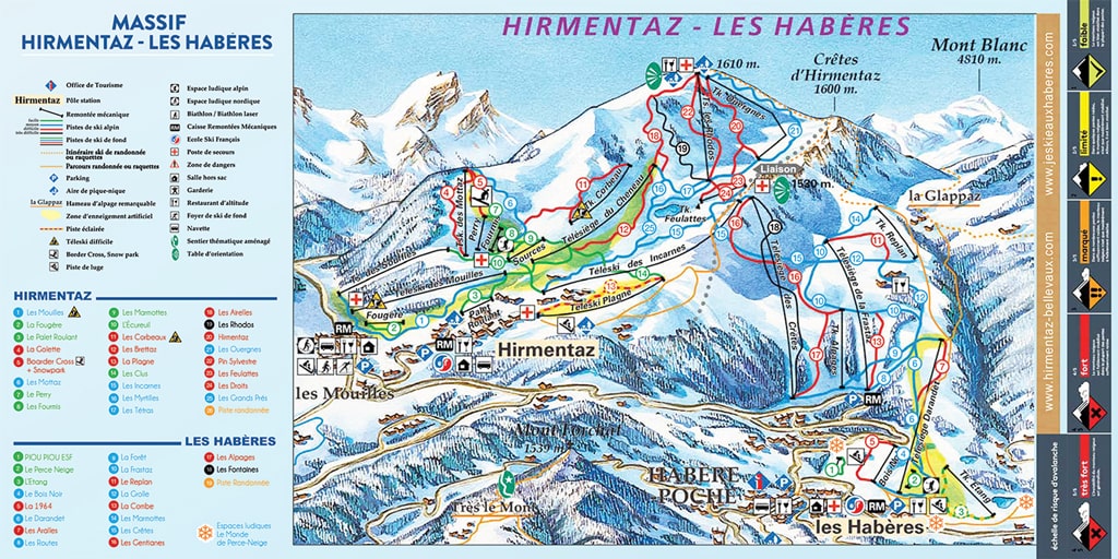 Skimap Bellevaux-Hirmentaz