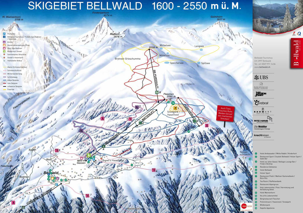 Skimap Bellwald