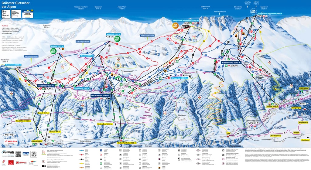 Skimap Bettmeralp