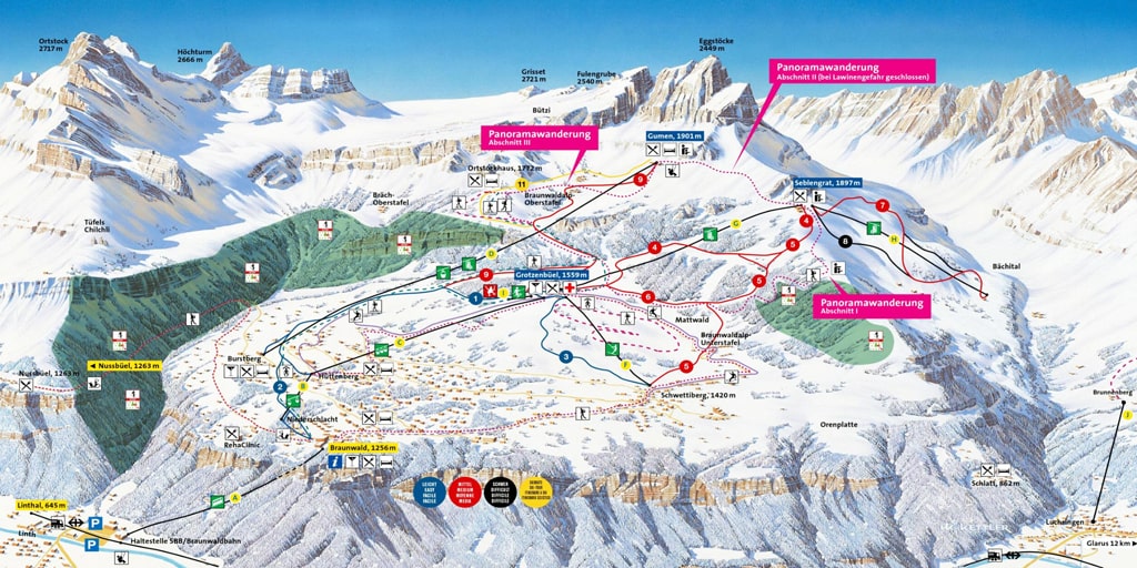 Skimap Braunwald