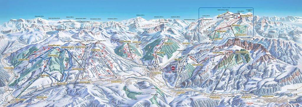 Skimap Château-d'Oex