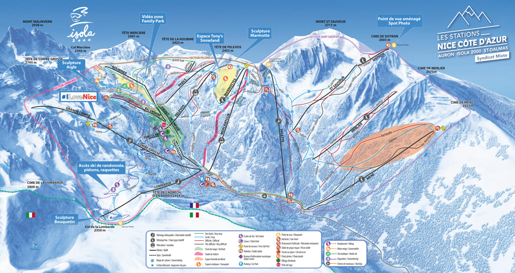 Skimap Isola 2000