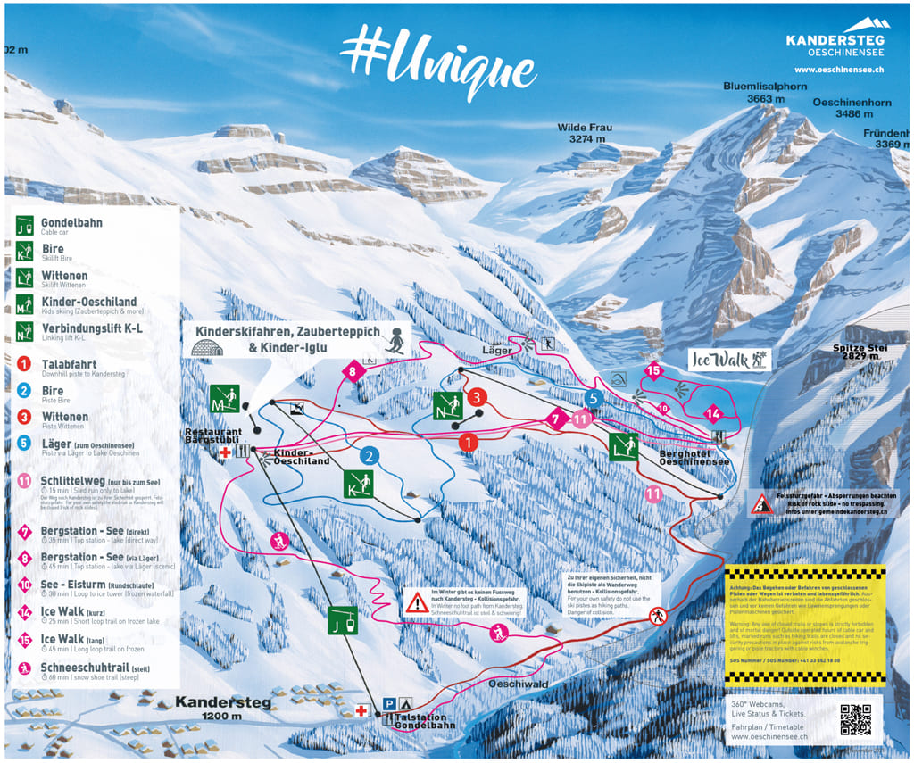 Skimap Kandersteg