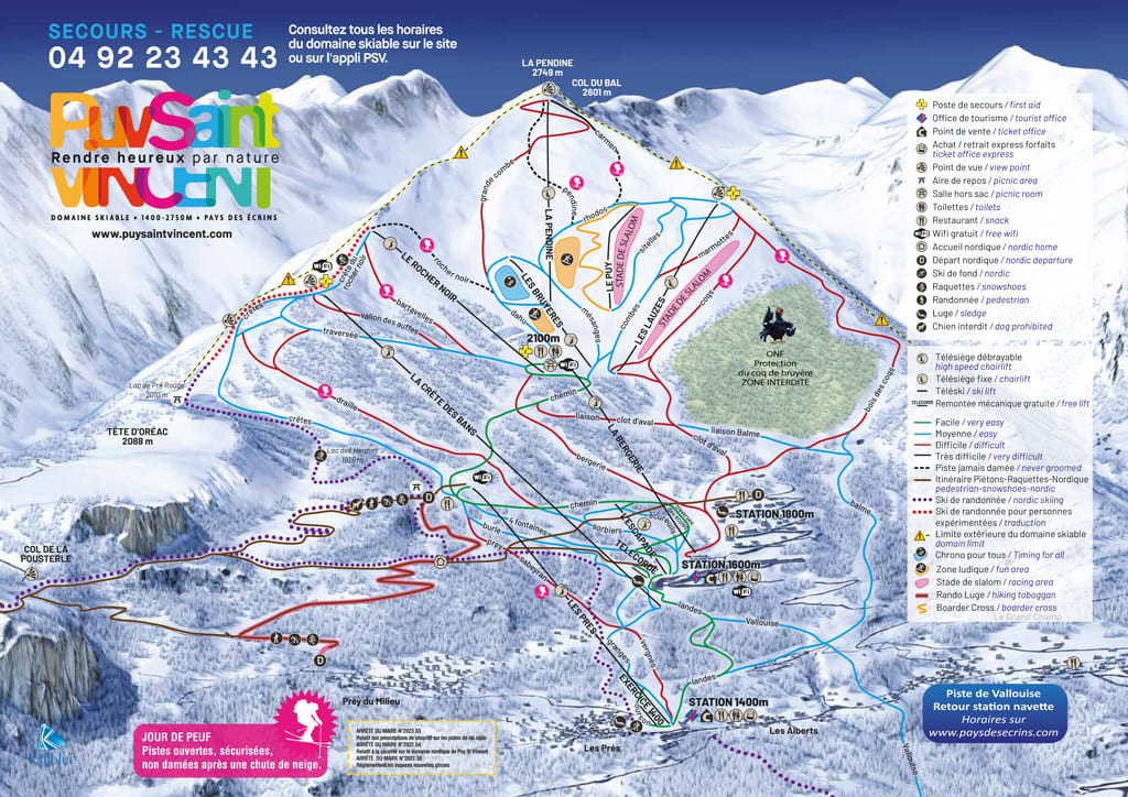 Skimap L’Argentière la Bessée