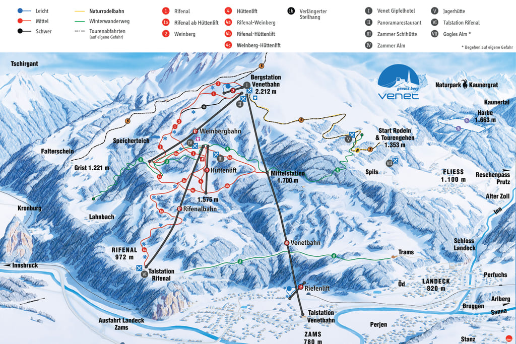 Skimap Landeck