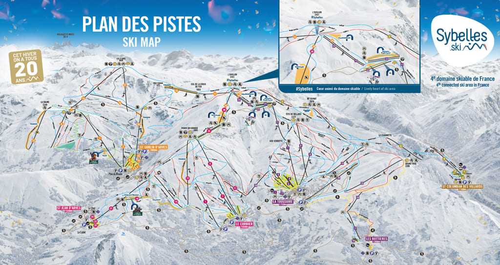 Skimap Le Corbier