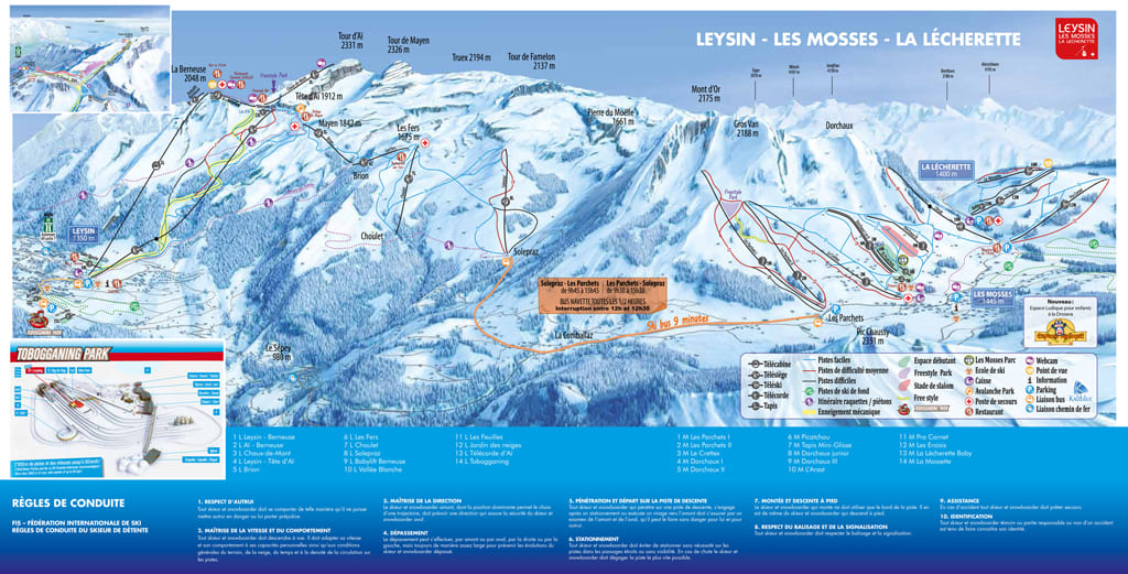 Skimap Leysin