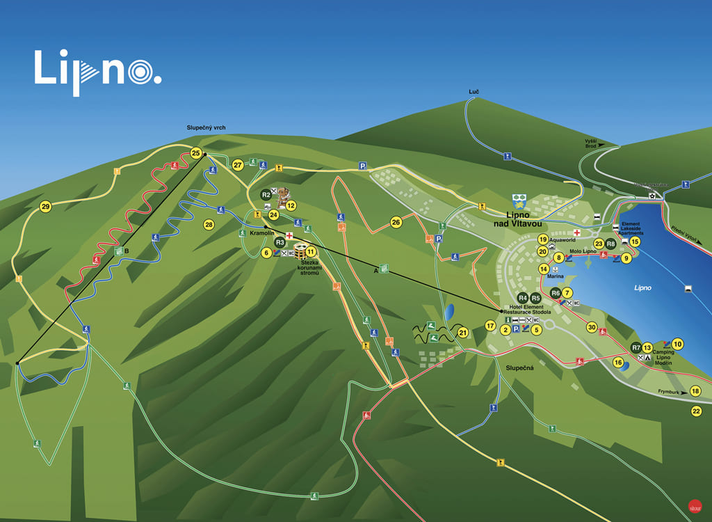 Skimap Lipno nad Vltavou