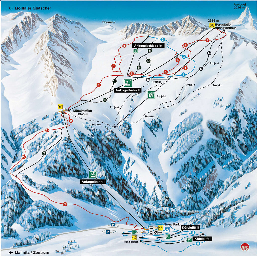 Skimap Mallnitz