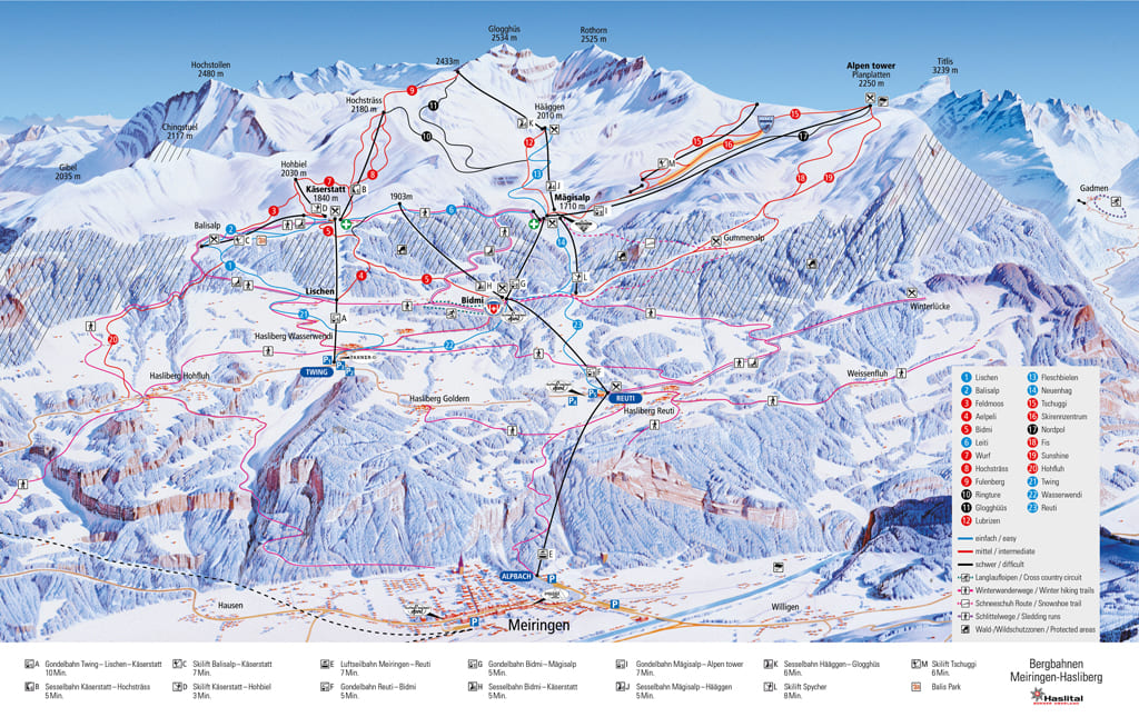 Skimap Meiringen