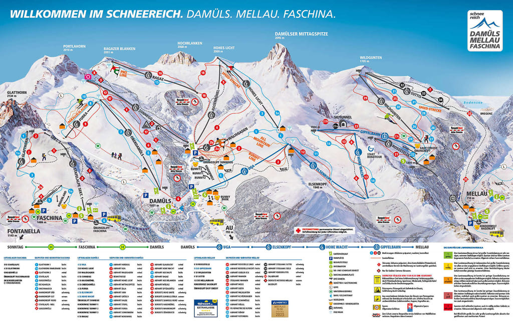 Skimap Mellau