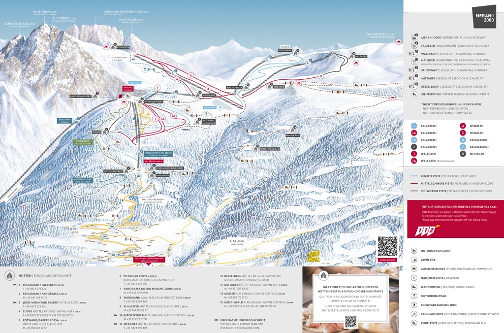 Skimap Meran 2000