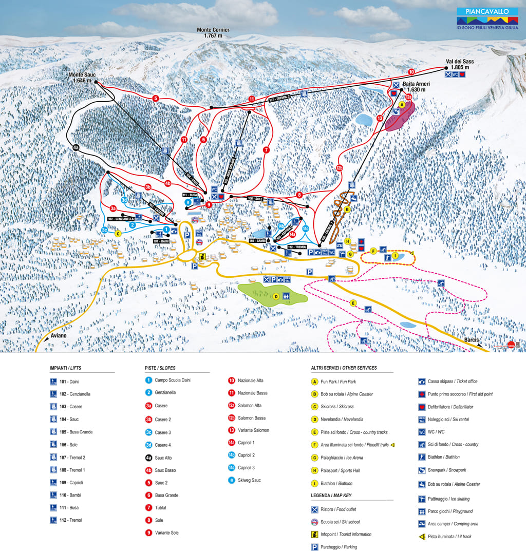 Skimap Piancavallo