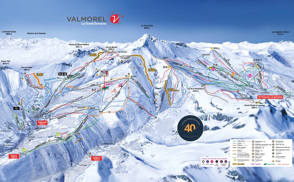 Skimap Saint Francois Longchamp