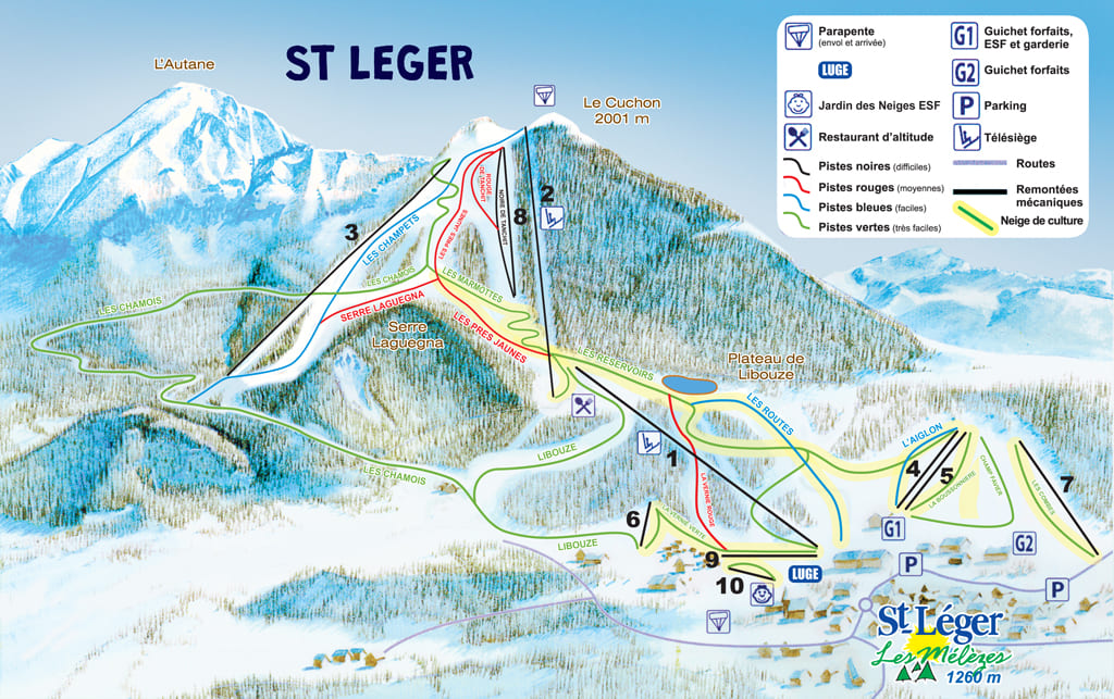 Skimap Saint Leger les Mélèzes