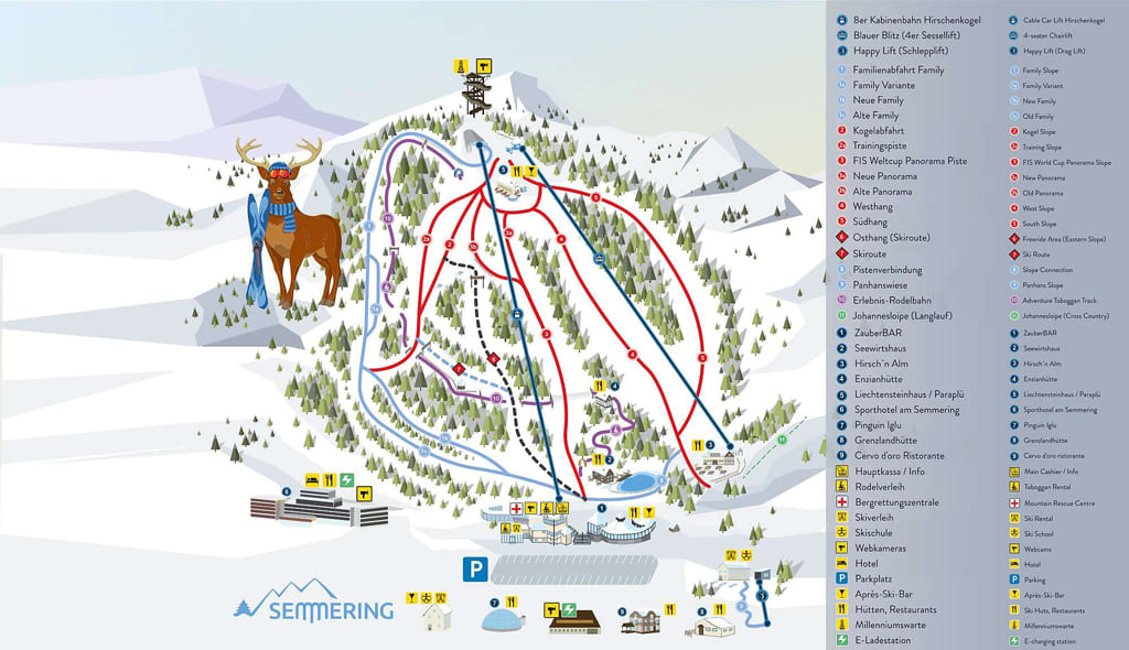 Skimap Semmering