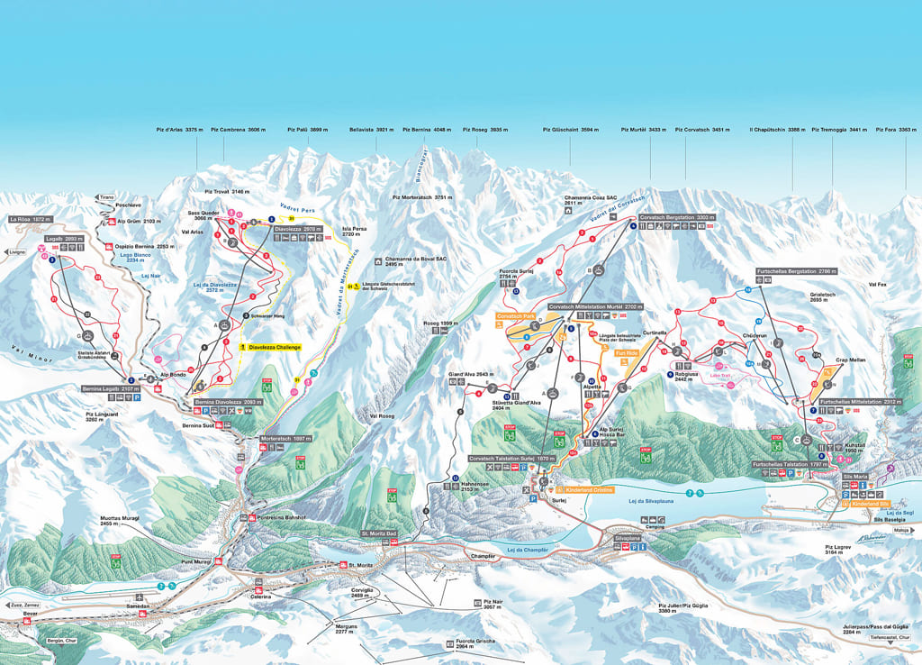 Skimap Silvaplana-Surlej