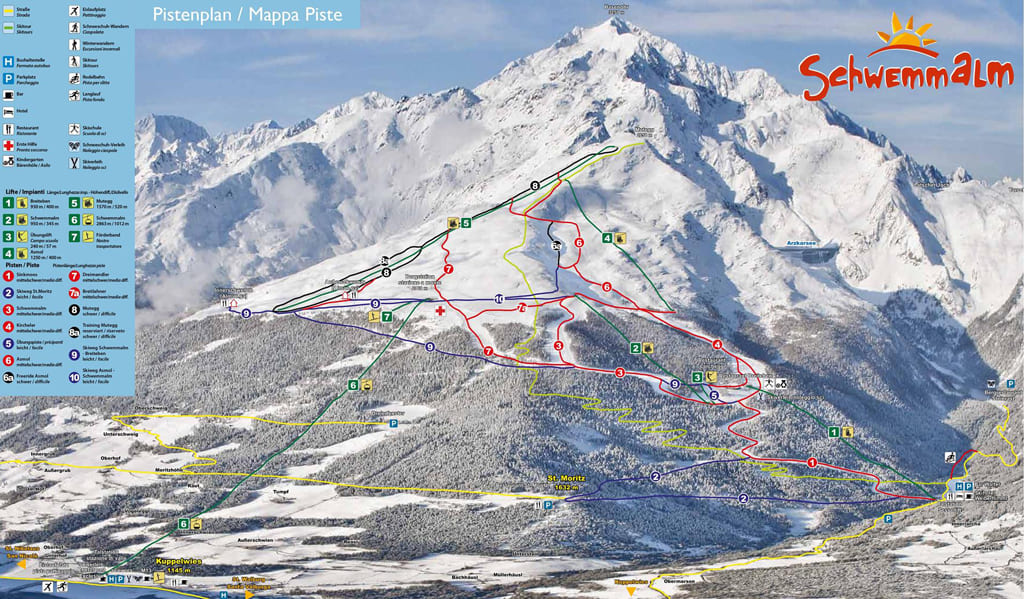 Skimap St. Walburg Ultental