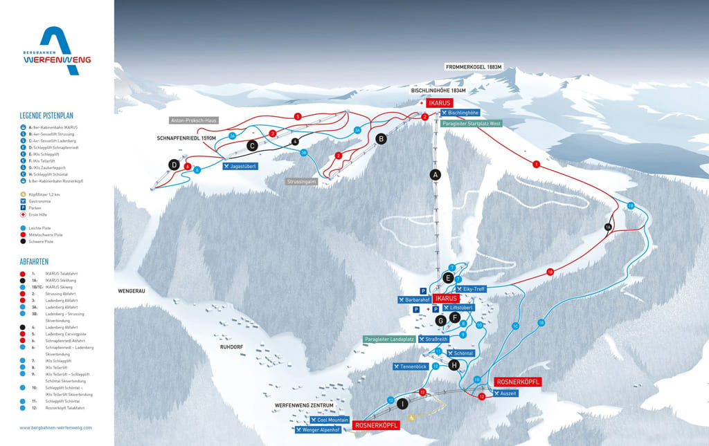 Skimap Werfenweng