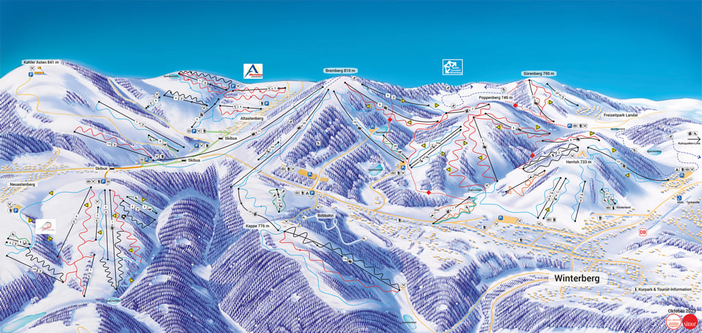 Skimap Winterberg