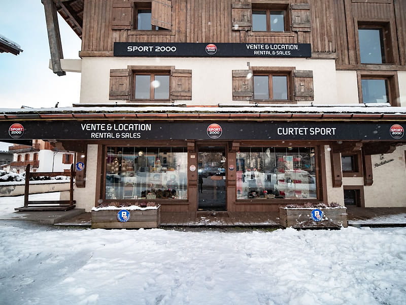 Verleihshop Curtet Sport in Place de l’Eglise - 121, route du Val d'Arly, Praz sur Arly