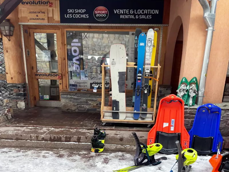 Verleihshop Ski Shop Les Coches in Place des commerces, La Plagne - Les Coches