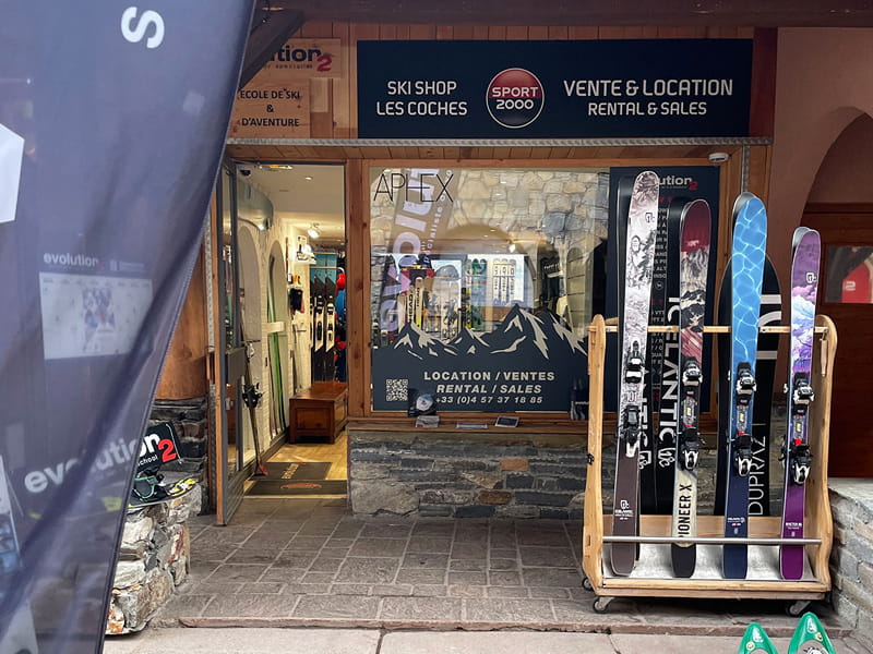 Verleihshop Ski Shop Les Coches in Place des commerces, La Plagne - Les Coches