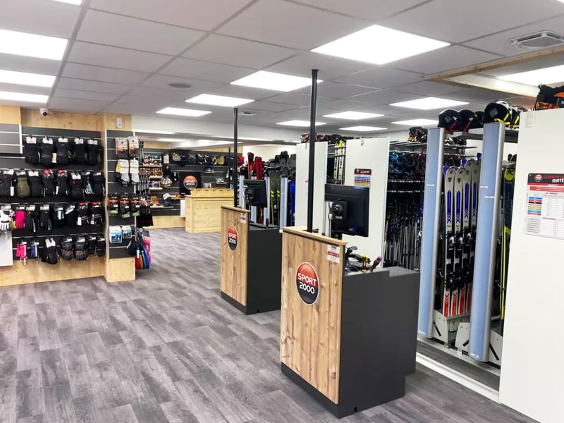 Verleihshop Ze Shop 2 in Place Joseph Paganon - Vieil Alpe, Alpe d’Huez