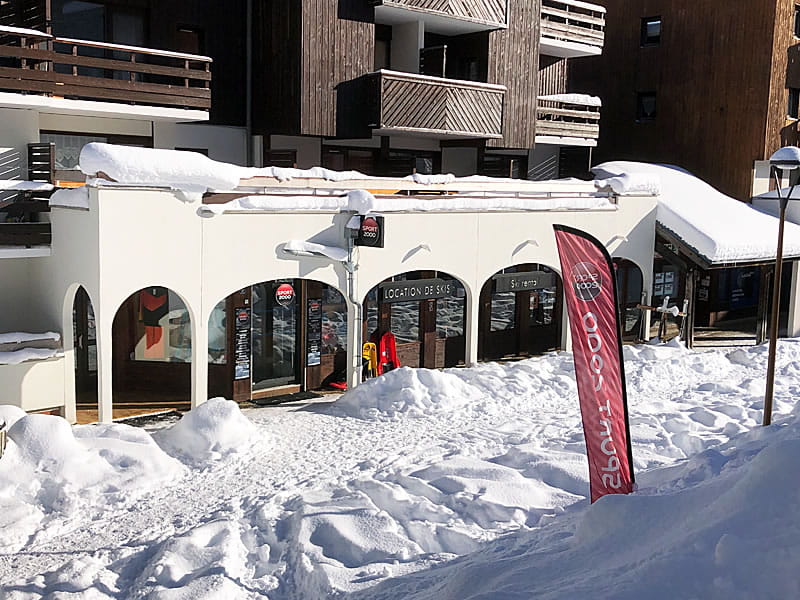 Verleihshop Auben Ski in Praz des Esserts, Morillon 1100
