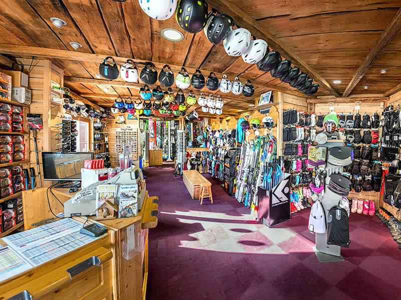 Verleihshop Plagne Ski Bellecôte in Résidence 3000, La Plagne - Bellecote