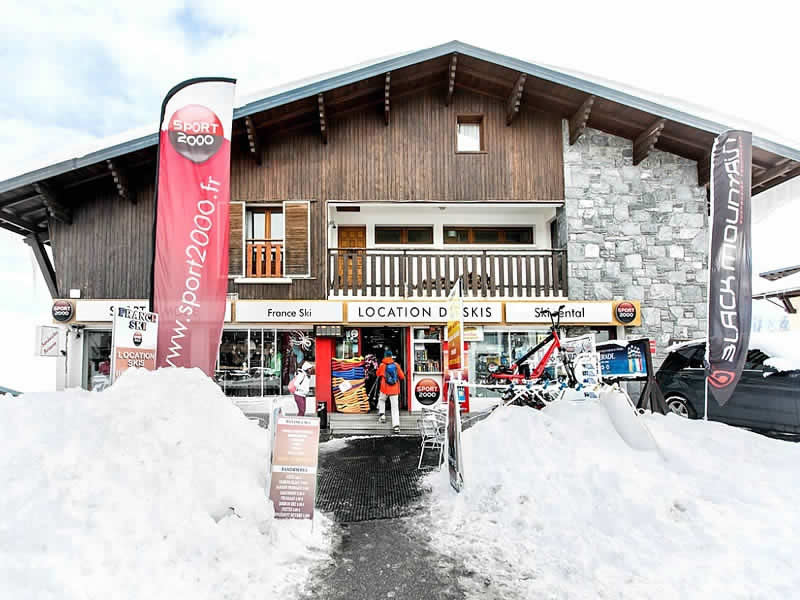 Verleihshop France Ski in Résidence Auria - Quartier du Pla d'Adet, Saint Lary