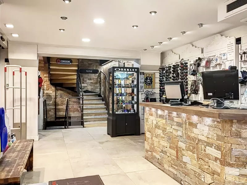 Verleihshop Les Tryoskys in Résidence L'Ouillon, La Toussuire