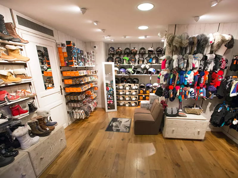 Verleihshop Les Tryoskys in Résidence L'Ouillon, La Toussuire