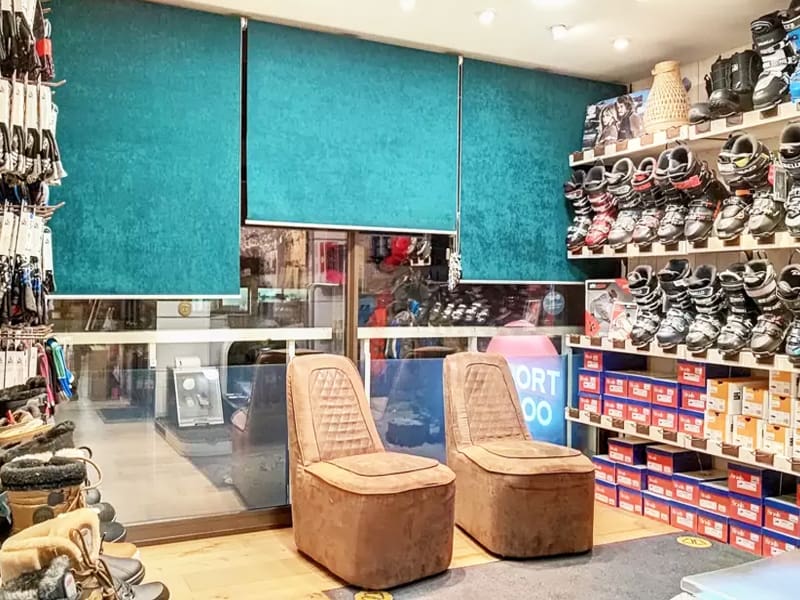 Verleihshop Les Tryoskys in Résidence L'Ouillon, La Toussuire
