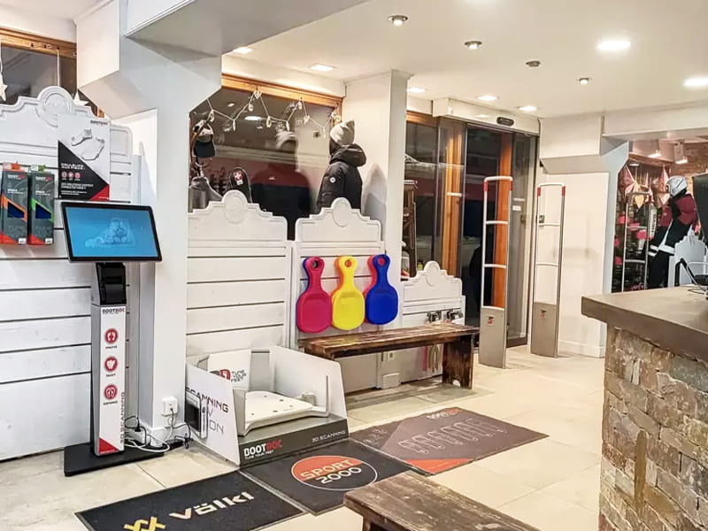 Verleihshop Les Tryoskys in Résidence L'Ouillon, La Toussuire